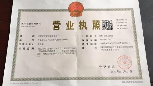 企业法人营业执照